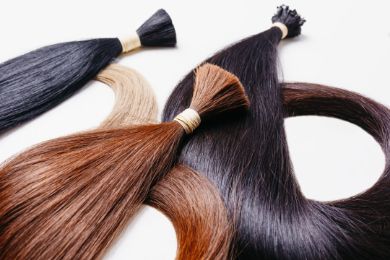 extensiones de cabello rizado